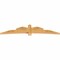 Ekena Millwork Davenport Rough Sawn Timber Gable Bracket, Western Red Cedar, 108"W x 22"H x 4"D x 6"F, 5/12 Pitch GBW108X22X0406DAV00RWR - alternate 5